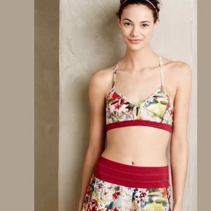 EUC Anthropologie Loa Racerback Sports Bra